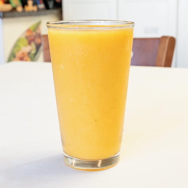 Liquid Gold Smoothie.